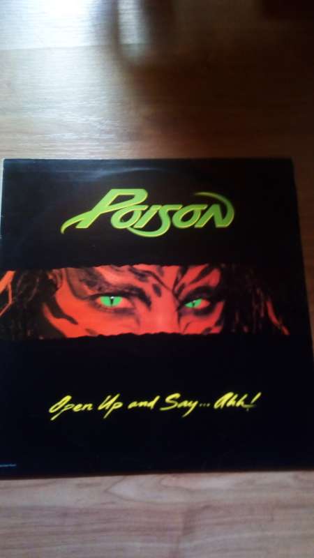Poison- Open up and Say Ahh. Sa. VG+/VG+