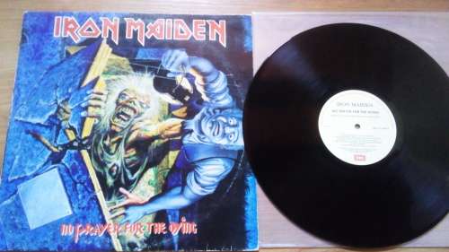Iron Maiden-No Prayer for the Dying,SA press,sleeve vg(see pics),vinyl vg+