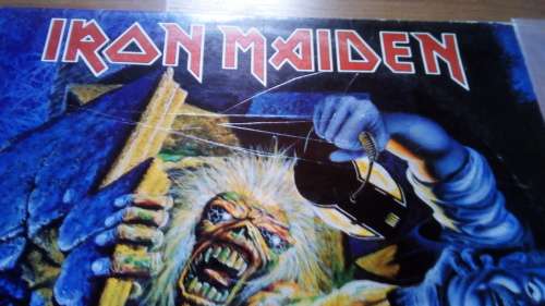 Iron Maiden-No Prayer for the Dying,SA press,sleeve vg(see pics),vinyl vg+
