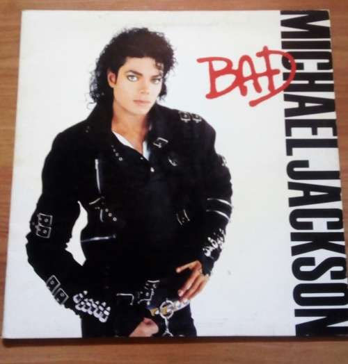 Michael Jackson-Bad,SA press. Sleeve crease back vg+,vinyl vg+
