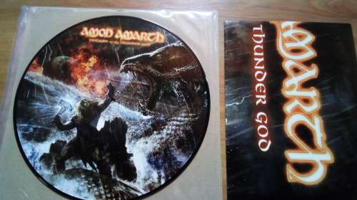 Amon Amarth(vinyl)-Twilight of the Thunder God,pic disc.Ltd Ed,ex condition