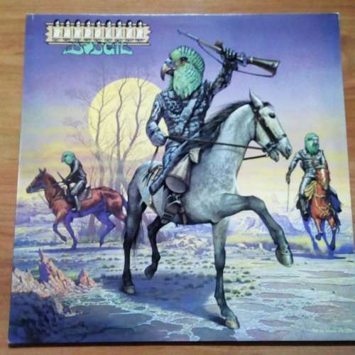 Budgie-Bandoliers,uk press,Sleeve and vinyl vg+