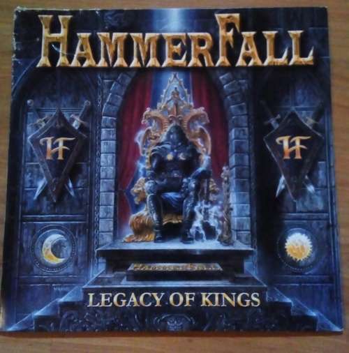 Hammerfall(Thrash)-Legacy of Kings.German press. Sleeve vg,vinyl vg+