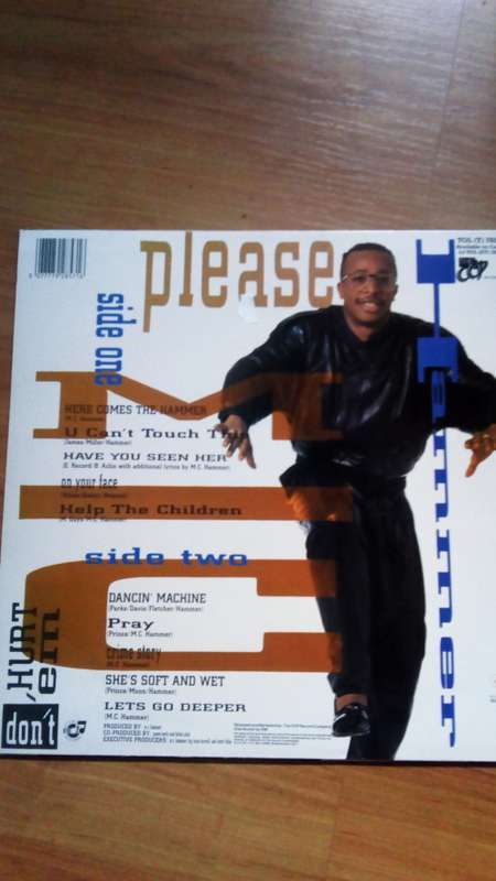 MC Hammer-Don't Hurt 'Em. vg+/vg+