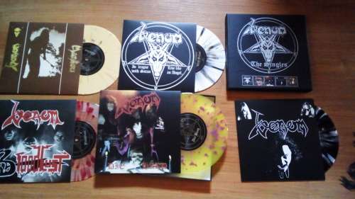 Venom-The Singles Splatter box set,Near Mint
