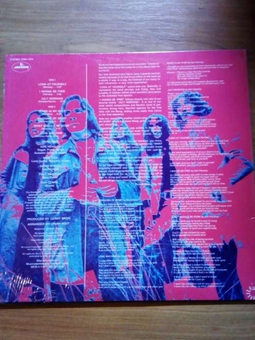 Uriah Heep-Look at Yourself,Sleeve and vinyl vg+