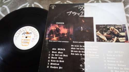 Venom-Black Metal, First Italian press, sleeve vg, vinyl vg+