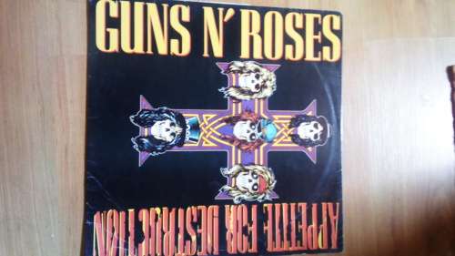 Guns `n Roses-Appetite for Destruction. SA press.Sleeve vg vinyl vg+