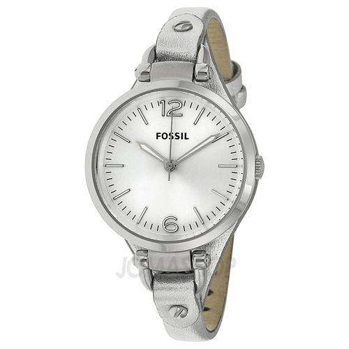 Fossil Georgia White Dial White