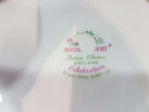 Royal Albert Celebration Sucrier