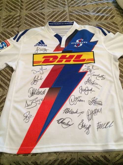 SIGNED STORMERS JERSEY