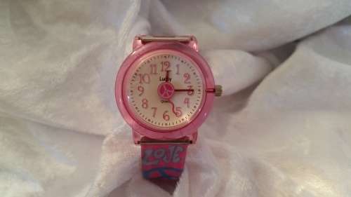 Girls Fashion Watch - Peace and Love