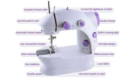 Household Mini Sewing Machine Convenient Portable Small Household Sewing Machine