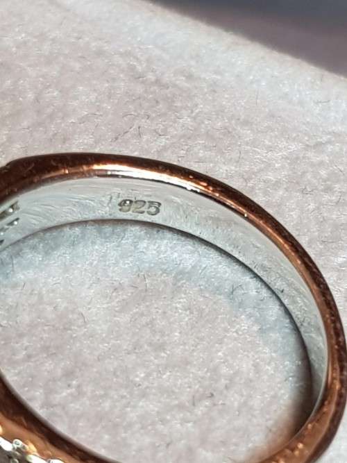 Sterling Silver Cubic Zirconia Ring