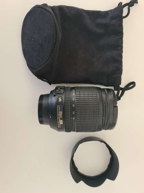 Nikon D90 with 18-105mm lens and 70-300mm lens and accessories