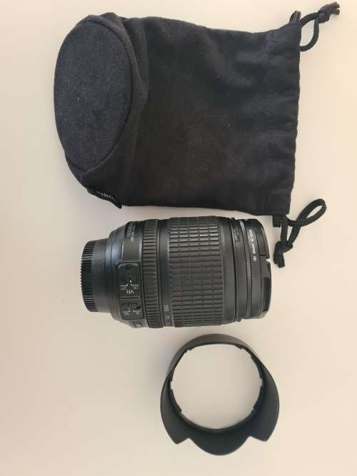 Nikon D90 with 18-105mm lens and 70-300mm lens and accessories