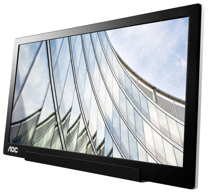 AOC I1601FWUX 15.6` Full HD USB-C Portable IPS Monitor (for devices w/ USB-C DP Alt Mode only)