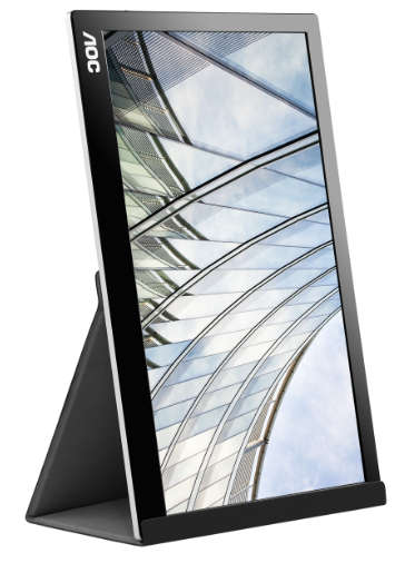 AOC I1601FWUX 15.6` Full HD USB-C Portable IPS Monitor (for devices w/ USB-C DP Alt Mode only)