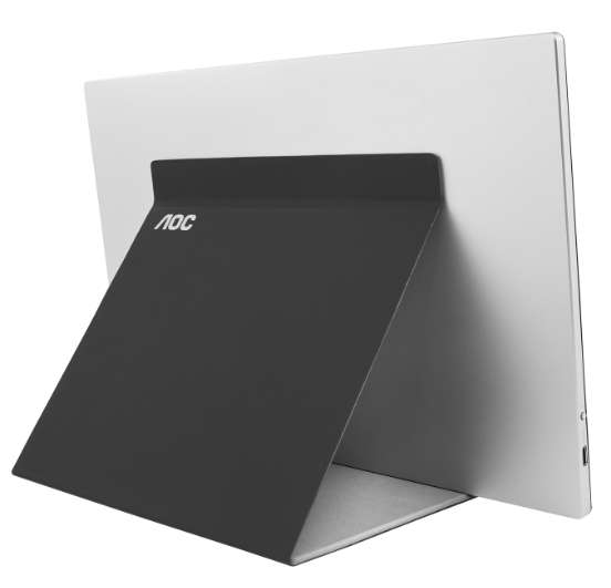 AOC I1601FWUX 15.6` Full HD USB-C Portable IPS Monitor (for devices w/ USB-C DP Alt Mode only)