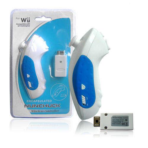 Nintendo wii wireless nunchuk (WHITE)