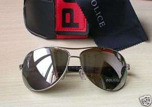MIRROR - Brand New 2009 POLICE aviator Sunglasses