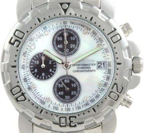 ***LAST ONE*** - Krug Baumen DIAMOND SPORTSMASTER Mother Of Pearls Gents watch