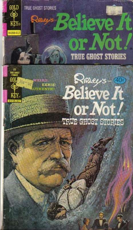 5 GOLD KEY COMICS - RIPLEY'S BELIEVE IT OR NOT