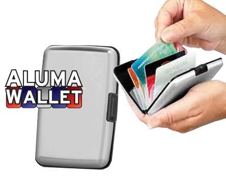QUICKSTAR - ALUMINUM WALLET. CRAZY R1 START