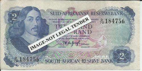 R2-TW De Jongh-2nd issue-Very good condition-RSA buyers only