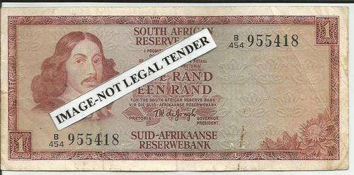 R1-TW De Jongh-Condition as per image-RSA buyers only