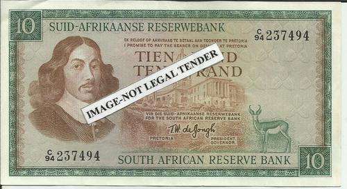 R10 TW De Jongh-Good condition-RSA buyers only