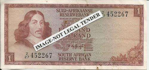 R1 Replacement note-TW De Jongh-Condition as per image-RSA buyers only