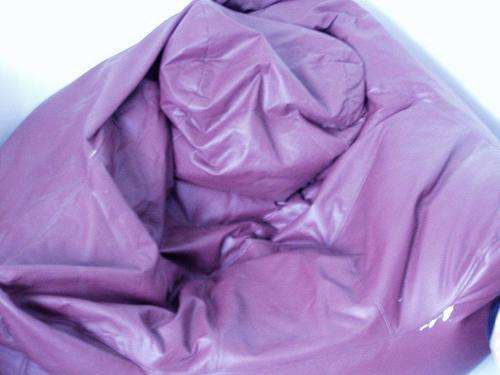 CHOCOLATE BROWN BEAN BAG WITH HEAD REST