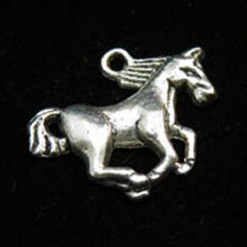 Tibet Silver - Horse - 12 x 21mm