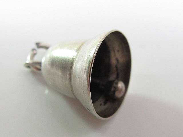 Vintage Sterling Silver Charm/Pendant - Bell