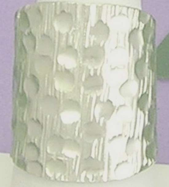 Uniquely Handcrafted Karen Hill Solid 999 Pure Silver Ring - Adj Size