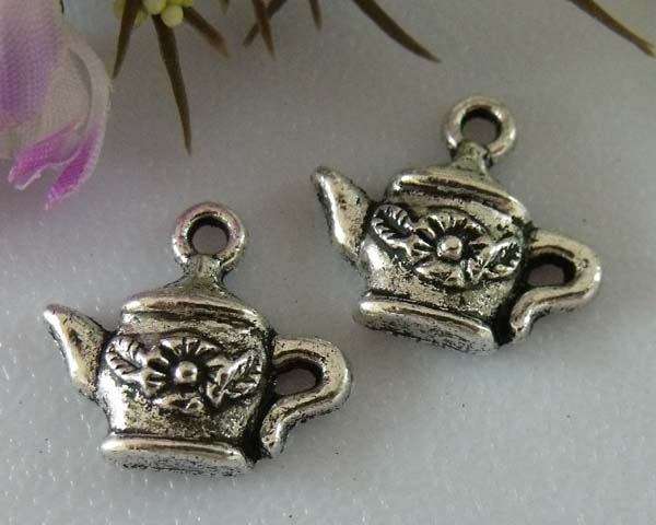 Tibet Silver Teapot charms - 16 mm