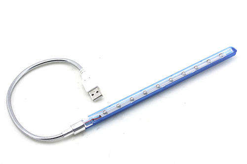 10 LED Flexible USB Desk Light / Lamp for Laptop, Notebook, etc.