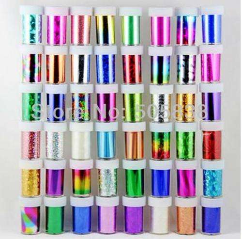 Nail Art - Glitter Transfer Foils