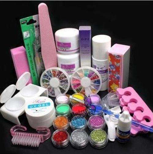 Nail Art - DIY Acrylic Nail Art Set  - 21pcs