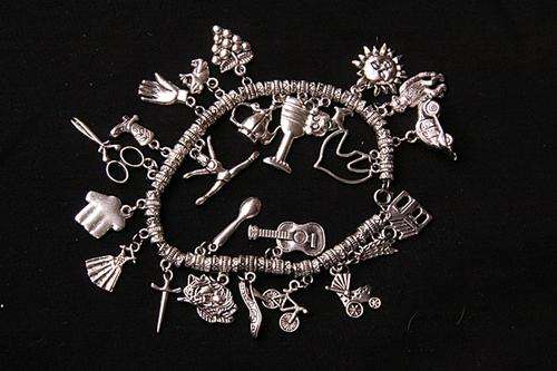 ***CHARMING CHARMS***24 x Unique Tibet Silver charms & bails