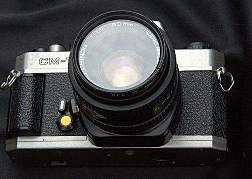 @@@CHINON CM-7 35mm CAMERA WITH 3 X LENSES AND MORE!!!!!!!!!