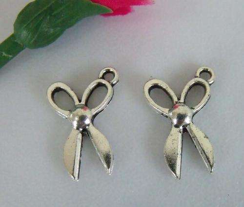 Tibet Silver Charms - SCISSORS - 20 X 14mm