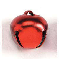 Bell Charms - Red - 12mm