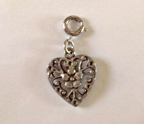 Pewter (Lead Free) Clip-on Charm - EXQUISITE!! - (Handcrafted From the US)