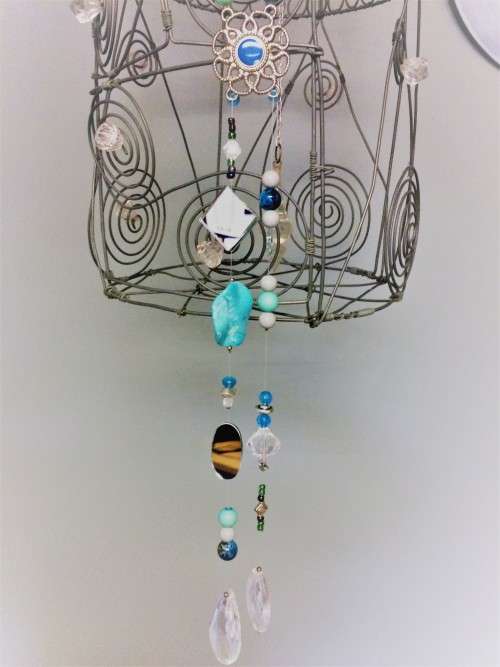 Bohemian decoration - Blue