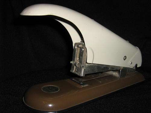 Old Rapid 9 Industrial Stapler made in Sweden