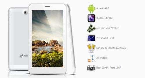 Hero X tab 7 inch