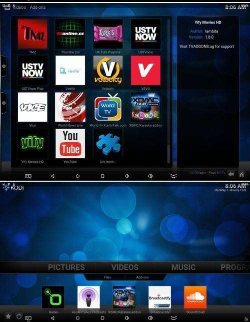MXQ-4K Android 5.1 Quad Core Smart TV Box & Wireless Keyboard