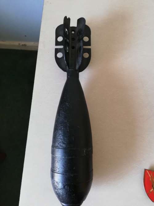 WW2 mortar shell